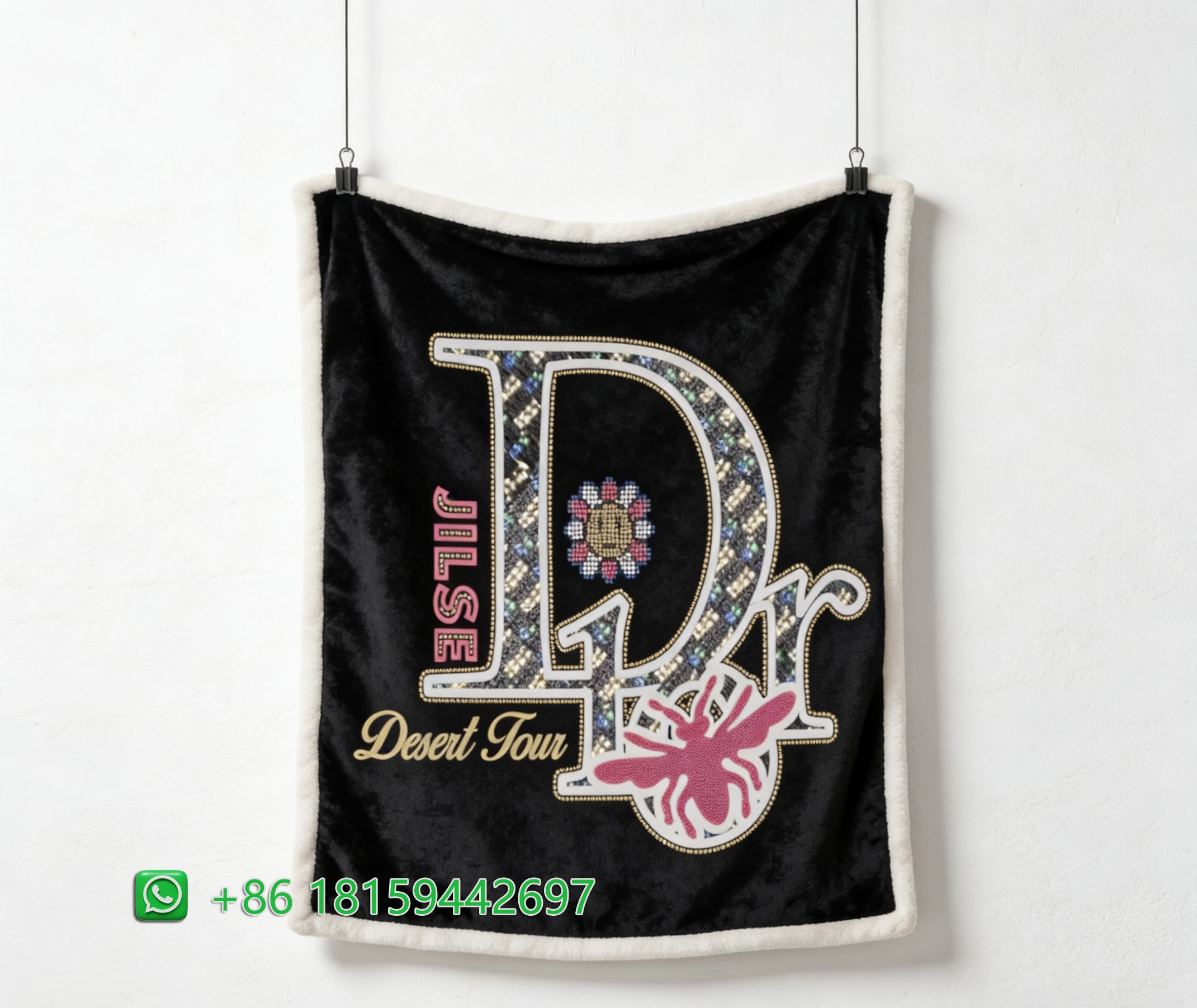 Dior Throw Blankets
